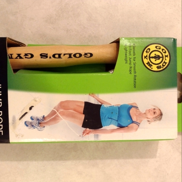 GOLD'S GYM 9' JUMP ROPE NEW Exercise Workout Training Build & Tone lose weight - Picture 3 of 3